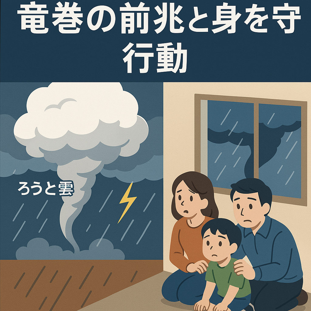 竜巻の前兆