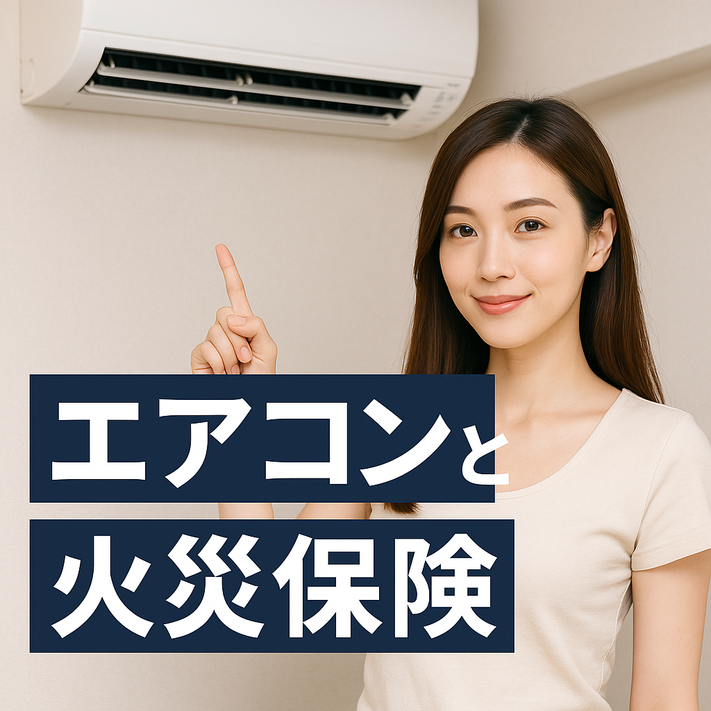 エアコン　火災保険