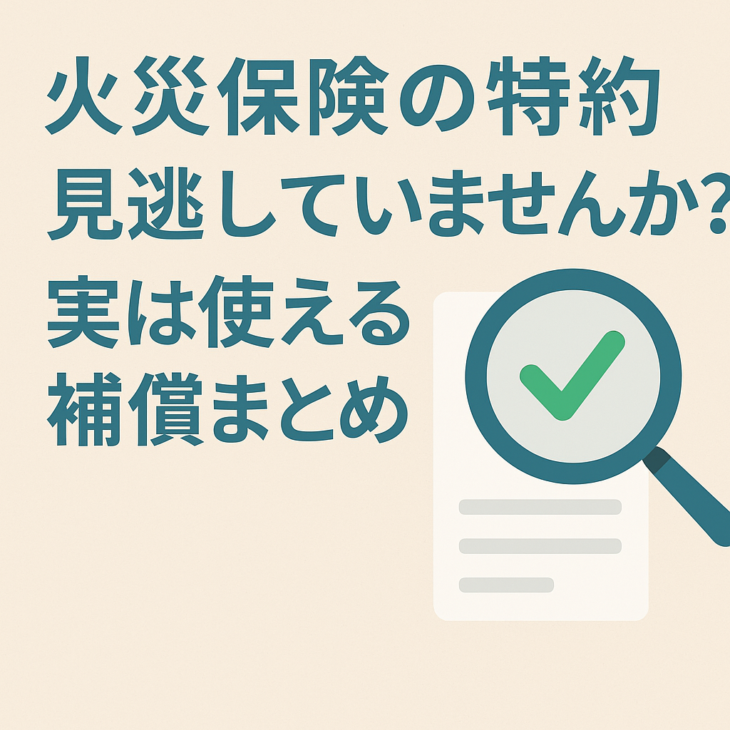 火災保険特約