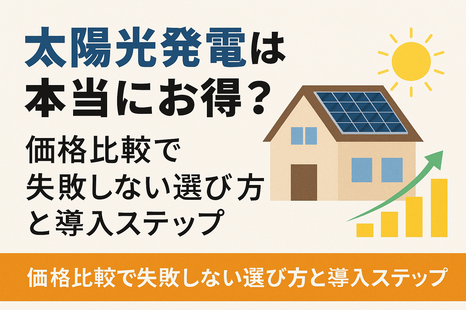 太陽光と蓄電池