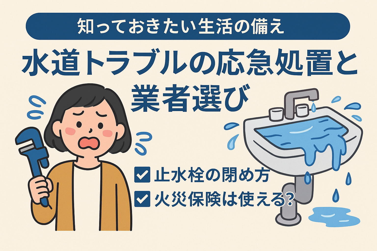水道トラブル